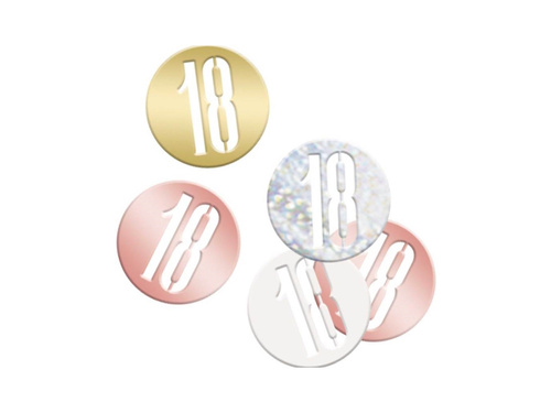 Confetti for 18 - eighteen - 14 g