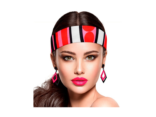 Opaska na głowę w stylu lat 70-tych