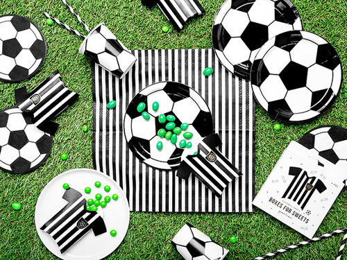 Boxes for guests Football shirts - 6 pcs.