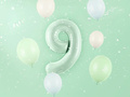 Number 9 Green Foil Balloon - 72 cm - 1 pc