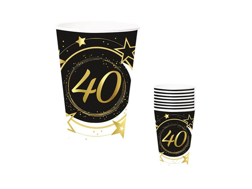 40 years black ages cup