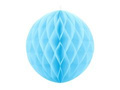 Dekoracja wisząca kula błękitna - 40 cm - 1 szt.