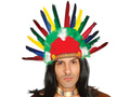 Pióropusz indiański - 1 szt.