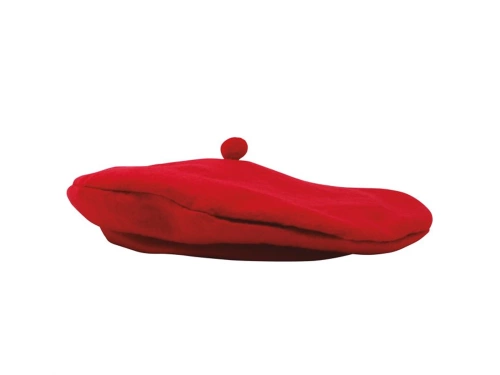 Red beret - 1 pc