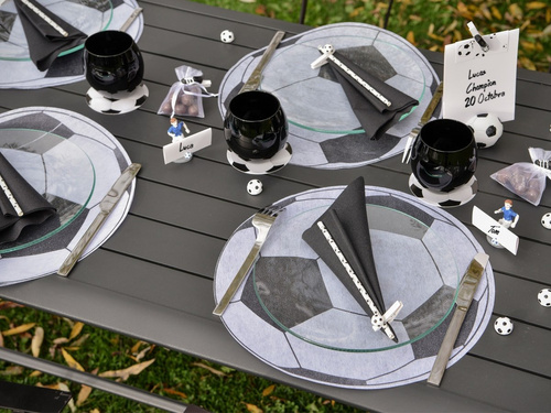 Soccer plates - 23 cm - 10 pcs.