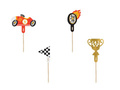 Pikers for the cake Cars - 4 pcs.