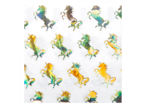 Napkins Unicorn - 33 cm - 20 pcs