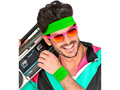 Pair of neon green wristbands