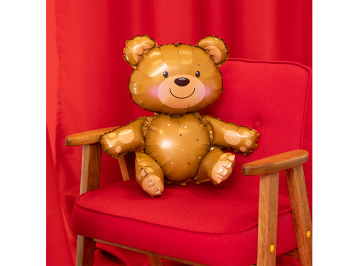 Balon foliowy Miś - 64 x 60 cm - 1 szt.