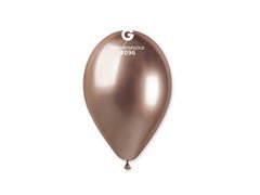 Balony lateksowe shiny różowe złoto - 33 cm - 5 szt.