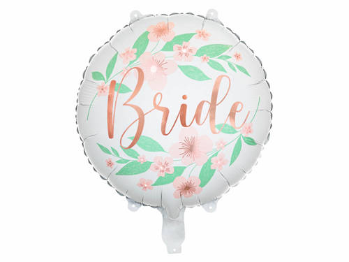 Balon foliowy Bride na Wieczór Panieński - 35 cm - 1 szt