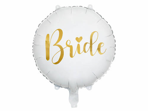 Balon foliowy Bride na Wieczór Panieński - 35 cm - 1 szt