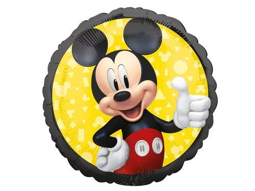 Balon foliowy Myszka Mickey - 43 cm - 1 szt.