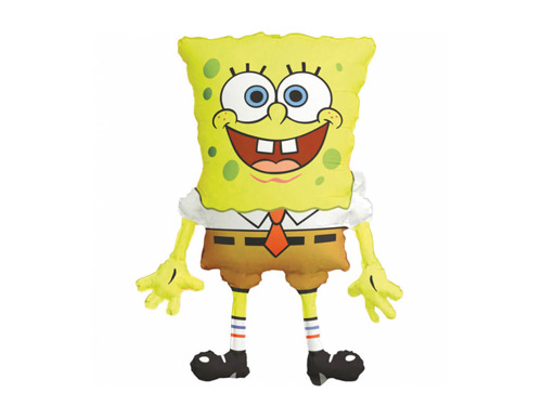 Balon foliowy SpongeBob - 56x71 cm - 1 szt.