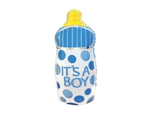 Balon foliowy butelka It's a Boy - 82 cm - 1 szt.