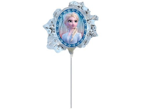 Balon foliowy do patyka Frozen 2 - Kraina lodu - 30 cm - 1 szt