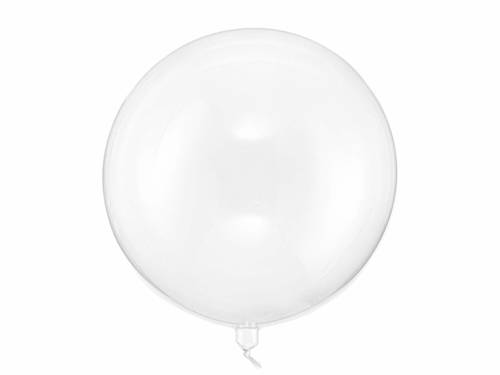 Balon kula przezroczysty - 40 cm - 1 szt.