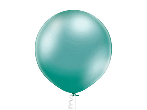 Balon lateksowy Glossy zielony - olbrzym 60 cm - 1 szt.