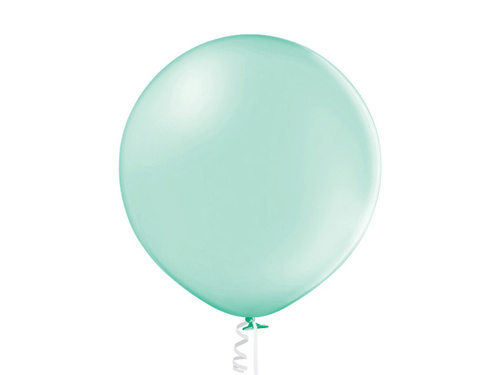 Balon lateksowy pastelowy jasnozielony - gigant 90 cm - 1 szt.