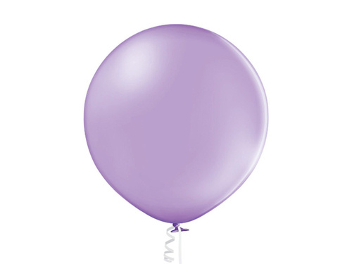 Balon lateksowy pastelowy lawendowy - gigant 90 cm - 1 szt.