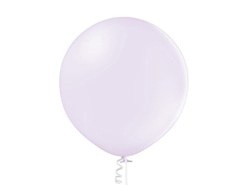 Balon lateksowy pastelowy liliowy - gigant 90 cm - 1 szt.