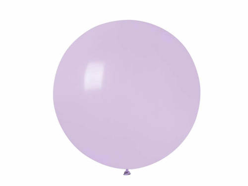Balon olbrzym 80 cm średnicy - liliowy pastel