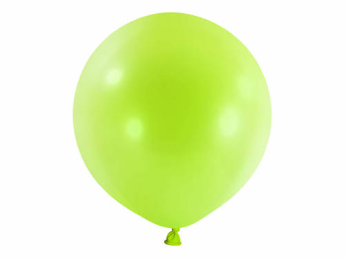 Balony dla dekoratorów lateksowe - jasnozielone - 61 cm - 4 szt.