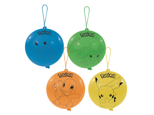 Balony do odbijania Pokemon - 40,5 cm - 4 szt.