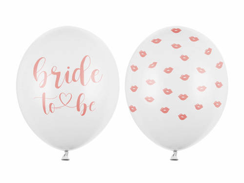 Balony lateksowe Bride to be - 30 cm - 50 szt.