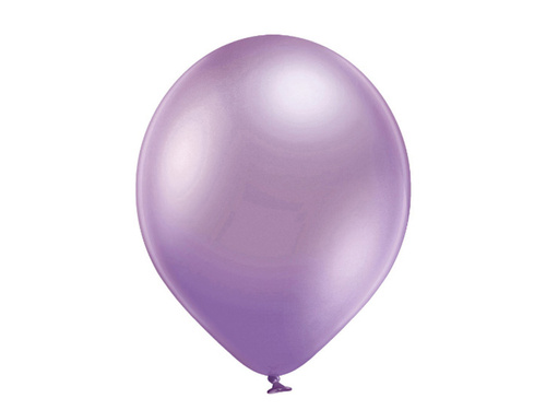 Balony lateksowe Glossy fioletowe - małe - 25 szt.