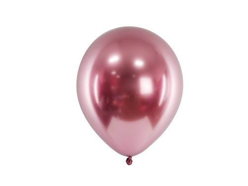 Balony lateksowe Glossy różowe złoto - 30 cm - 50 szt.