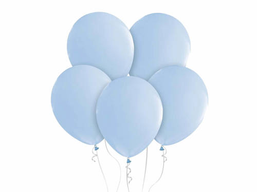 Balony lateksowe makaronowe niebieskie - 30 cm - 10 szt.