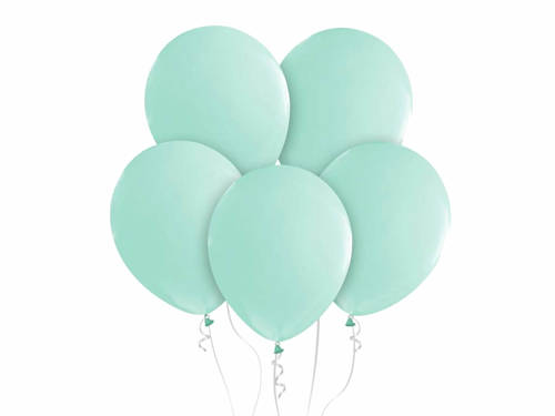 Balony lateksowe makaronowe zielone - 30 cm - 10 szt.