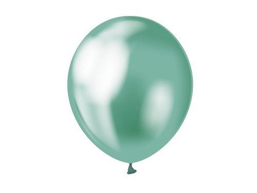 Balony lateksowe platynowe zielone - 30 cm - 7 szt.