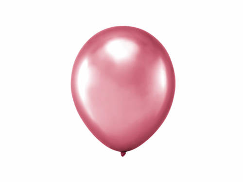 Balony lateksowe różowe chromowane - 13 cm - 20 szt.