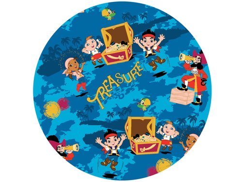Dekoracyjny opłatek tortowy Jake i Piraci z Nibylandii - 20 cm