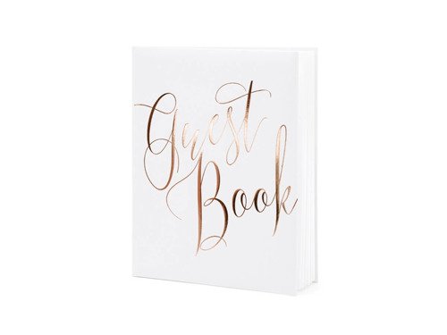 Księga gości weselnych Guest Book biała - 22 kartki