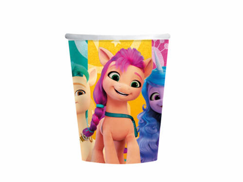 Kubeczki urodzinowe My Little Pony - 250 ml - 8 szt.