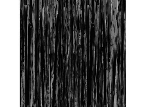 Kurtyna - zasłona na drzwi czarna - 100 x 200 cm