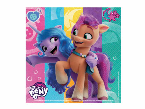 Serwetki urodzinowe My Little Pony - 33 cm - 16 szt.