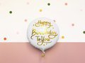 Balon foliowy Happy Birthday To You - 45 cm - 1 szt.