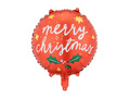 Balon foliowy Merry Christmas - 35 cm - 1 szt.