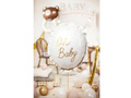 Balon foliowy Oh baby na baby shower - 53 cm - 1 szt.