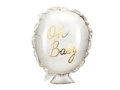 Balon foliowy Oh baby na baby shower - 53 cm - 1 szt.