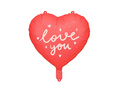 Balon foliowy Serce Love you - 35 cm - 1 szt.