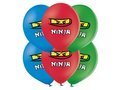 Balony z nadrukiem Ninja - 37 cm - 50 szt.