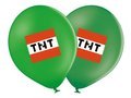 Balony z nadrukiem Piksele TNT - 37 cm - 6 szt.