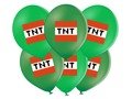 Balony z nadrukiem Piksele TNT - 37 cm - 6 szt.