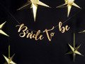 Baner napis Bride to be - 80 cm - 1 szt.