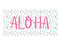 Plakat Aloha - 70x33 cm